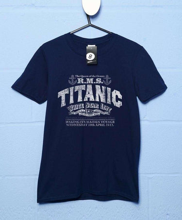 Vintage Advert Unisex T-Shirt, Inspired By Titanic 8Ball